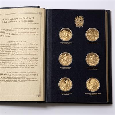 Lot 163 - A COLLECTION OF 24 SILVER GILT MEDALLIONS