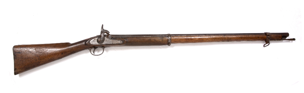 Lot 195 - A VICTORIAN TOWER PERCUSSION CAP MUSKET