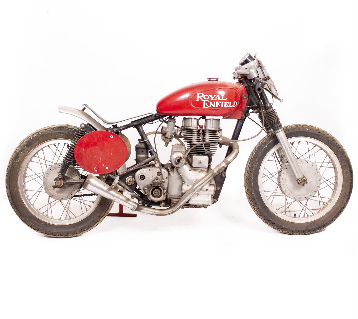 Lot 212 - A ROYAL ENFIELD RACE MOTORCYCLE