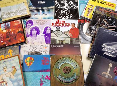 Lot 268 - Mixed Collection of 125 Records to include: Hendrix (Electric Ladyland - Polydor reissue