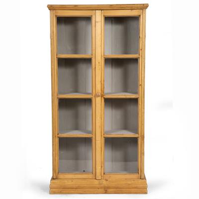 Lot 407 - A PINE CABINET