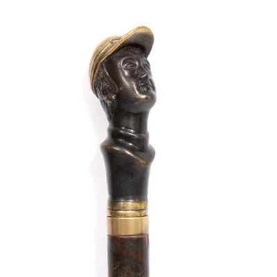 Lot 463 - A WALKING CANE