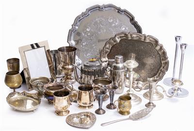 Lot 511 - A COLLECTION OF EPNS AND SILVER PLATED WARE