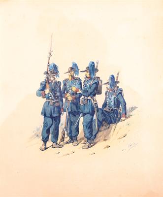 Lot 744 - ORLANDO NORIE (1832 -1901)