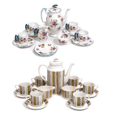 Lot 789 - A MIDWINTER 'SIENNA' COFFEE SET