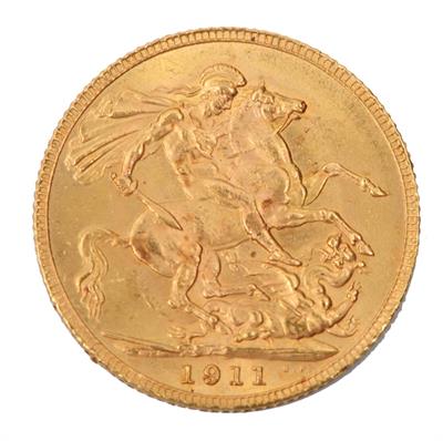 Lot 153 - A GEORGE V SOVEREIGN