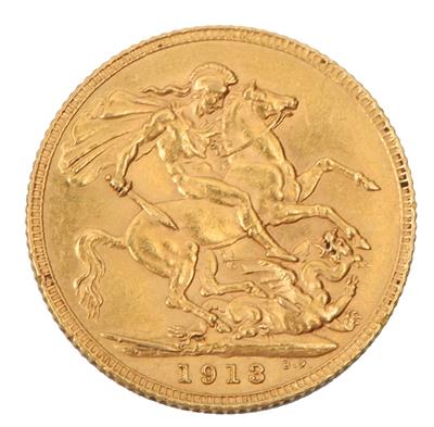 Lot 154 - A GEORGE V SOVEREIGN