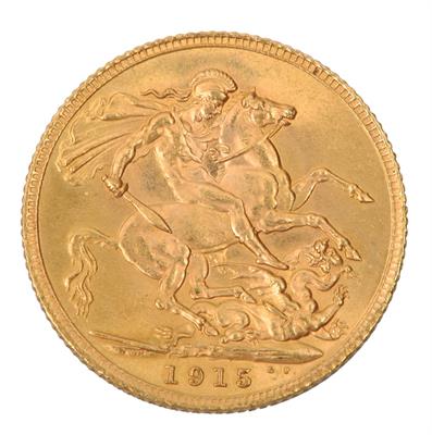 Lot 155 - A GEORGE V SOVEREIGN