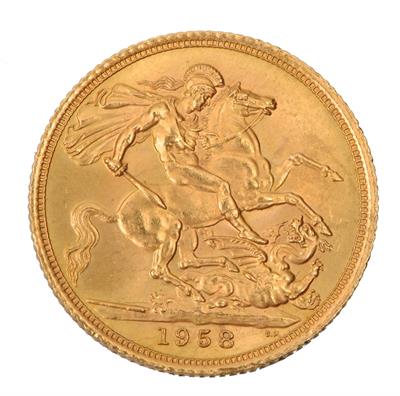 Lot 157 - AN ELIZABETH II SOVEREIGN