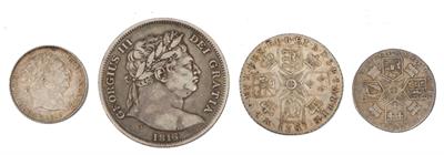 Lot 164 - A GEORGE III HALF CROWN 1816