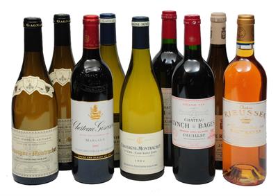Lot 280 - A MIXED COLLECTION OF 9 BOTTLES (75CL) VIS