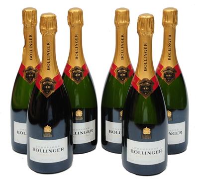 Lot 285 - 6 BOTTLES (75CL) BOLLINGER SPECIAL CUVÉE CHAMPAGNE