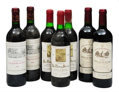Lot 290 - 2 BOTTLES (75CL) CHÂTEAU FOMBRAUGE ST EMILION GRAND CRU 1989. 3 BOTTLES (75CL) CH. LA TOUR SEGUY