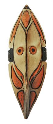 Lot 391 - A NEW GUINEA SEPIK RIVER LONG-NOSED MALE MASK