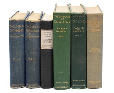 Lot 486 - ZOOLOGICAL INTEREST:- 'Centenary History of the Zoological Society of London' by P Chalmers Mitchell