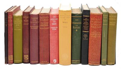 Lot 490 - EVOLUTION AND HUMAN ANTHROPOLOGY:- A collection of approximately 50 titles mainly 20th Century