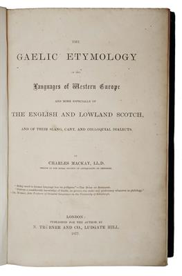 Lot 499 - ETYMOLOGY:- MACKAY