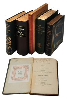 Lot 502 - AN ECLECTIC LOT OF SIX TITLES including 'Taxidermy' for the use of Museums and Travellers with