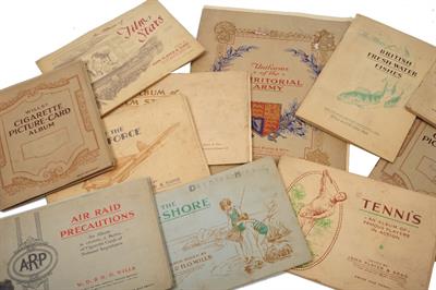Lot 505 - A BOY'S COLLECTION OF CIGARETTE CARDS