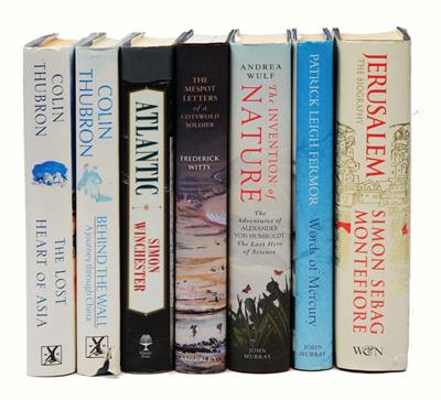 Lot 525 - A Quantity of misc. Biography and Topography.  Lord Carrington Bkplts.   2 boxes.