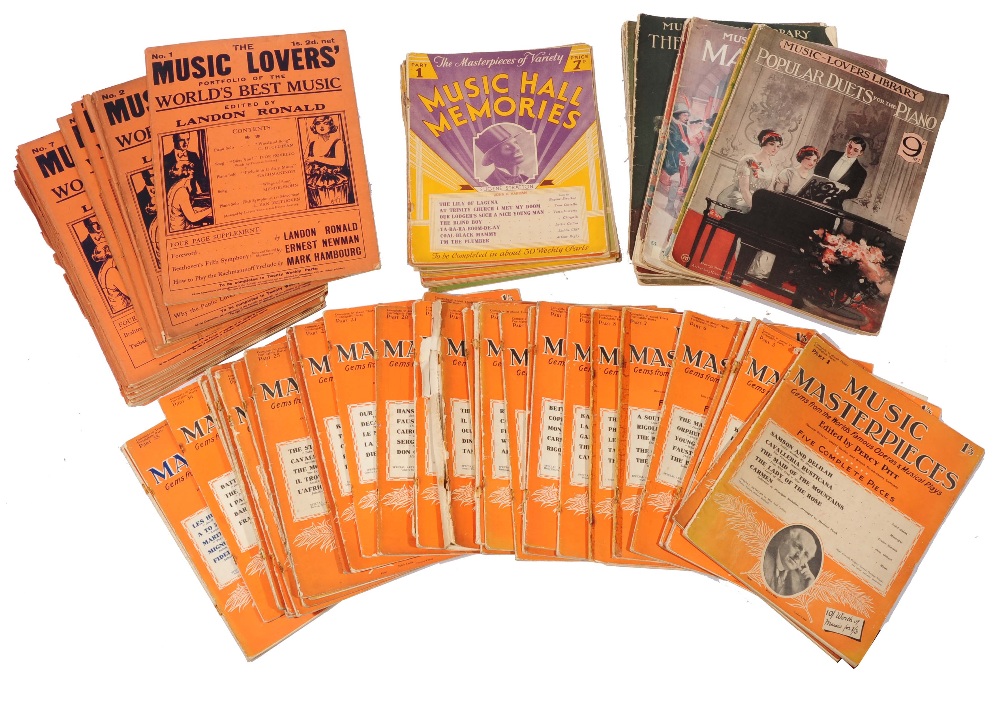 Lot 686 - THE MUSIC LOVERS' PORTFOLIO of the World's Best Music edited by Landon Ronald'