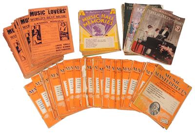 Lot 686 - THE MUSIC LOVERS' PORTFOLIO of the World's Best Music edited by Landon Ronald'