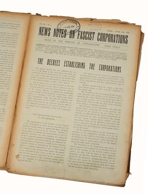 Lot 701 - A COLLECTION OF ENGLISH LANGUAGE FASCIST JOURNALS