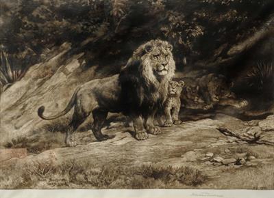 Lot 57 - HERBERT DICKSEE (1862-1942) AFTER ROSA BONHEUR