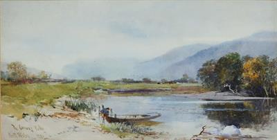 Lot 161 - ATTRIBUTED TO CHARLES ROWBOTHAM (1856-1921)