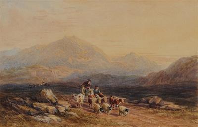 Lot 228 - CIRCLE OF DAVID COX (1783-1859)