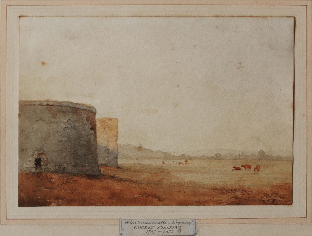 Lot 492 - ANTHONY VAN DYKE COPLEY-FIELDING (1787-1855)