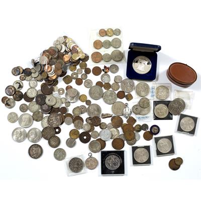 Lot 20 - A COLLECTION OF VINTAGE DECIMAL AND PRE DECIMAL COINAGE