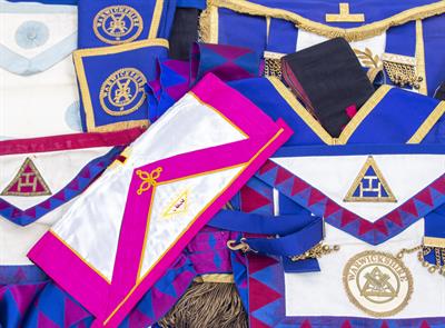 Lot 71 - A GROUP OF MASONIC REGALIA