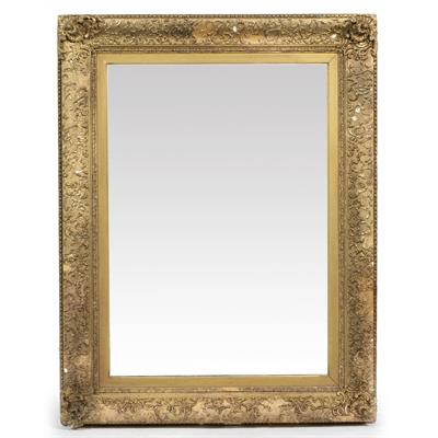 Lot 134 - A 20TH CENTURY GILT PAINTED MIRROR