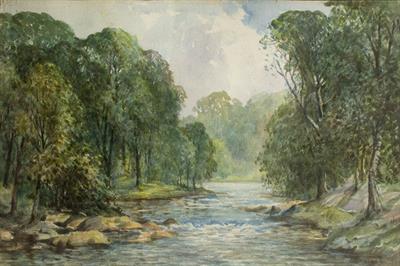 Lot 278 - A SELECTION OF PRINT AND WATERCOLOURS