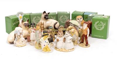 Lot 475 - A COLLECTION OF BESWICK PORCELAIN FIGURINES