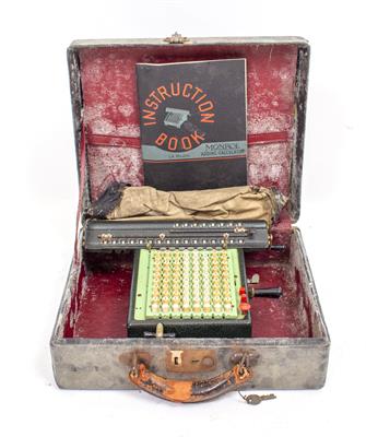 Lot 508 - A MONROE ADDING CALCULATOR MACHINE