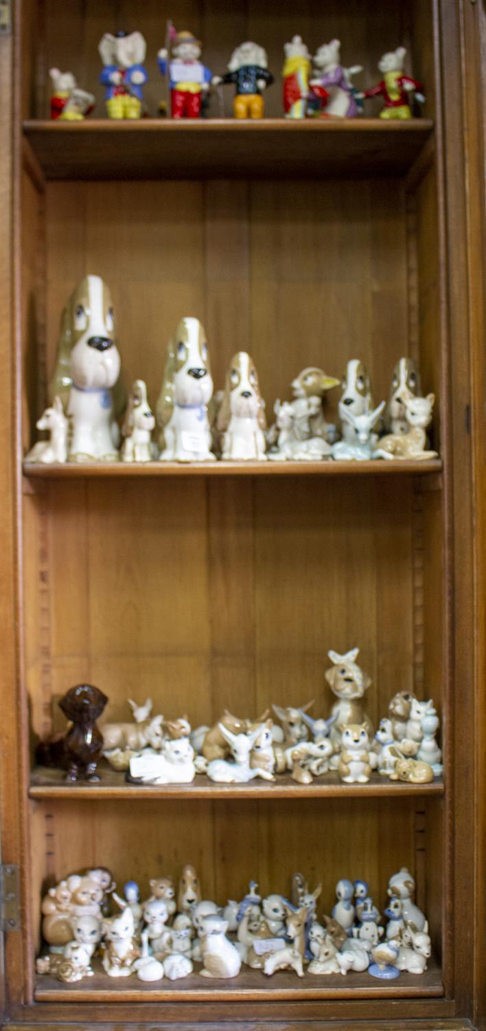 Lot 521 - A COLLECTION OF SZEILER POTTERY AND CERAMIC FIGURES