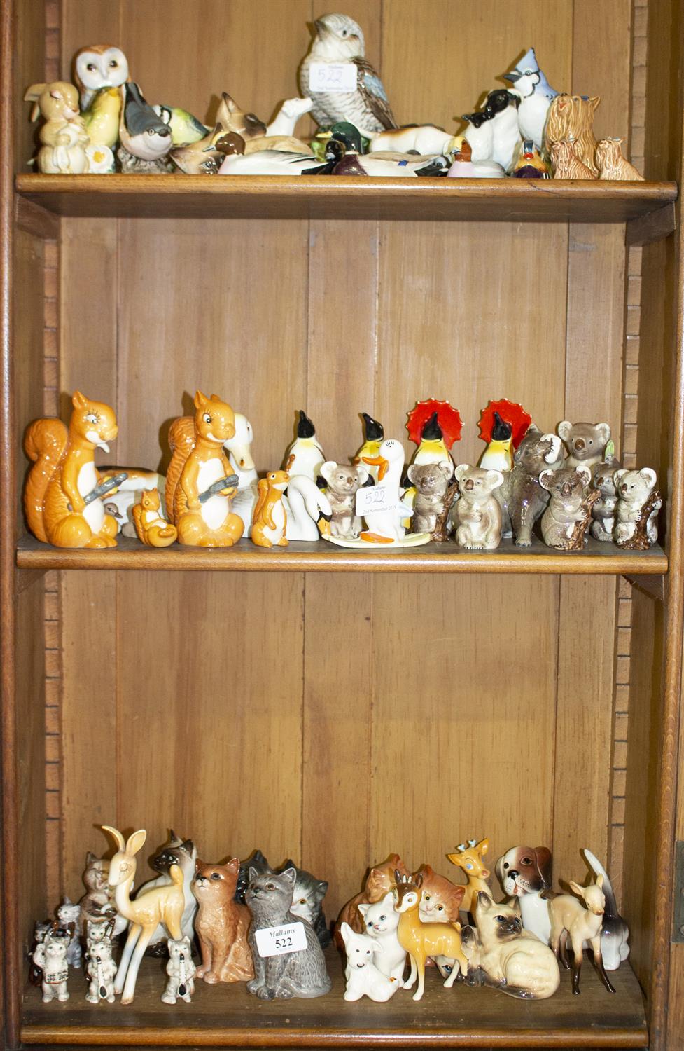 Lot 522 - A COLLECTION OF PREDOMINATELY BESWICK FIGURES