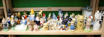 Lot 526 - A VERY LARGE COLLECTION OF WADE POTTERY FIGURES