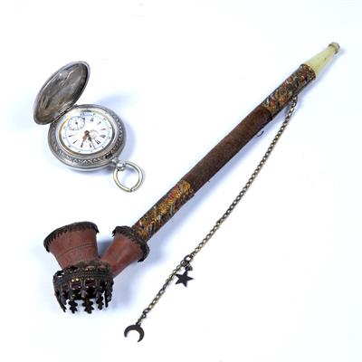 Lot 3 - Turkish market full Hunter pocket watch