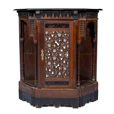 Lot 71 - Moorish cabinet