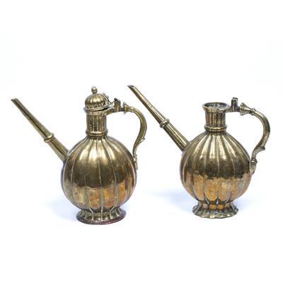 Lot 105 - Pair of Mughal ewers