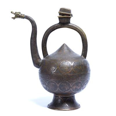 Lot 131 - Safavid 'Kettle' ewer