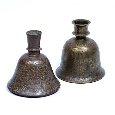 Lot 134 - Two Ottoman hookah bases