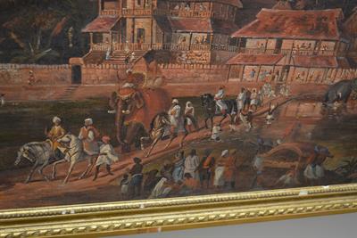 Lot 165 - View of a procession
