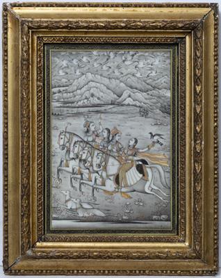 Lot 176A - Four paintings on ivory