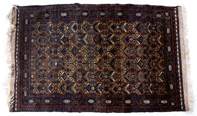 Lot 209 - Afghan gold ground rug