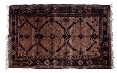 Lot 211 - Afghan rust ground rug