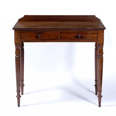 Lot 317 - Mahogany side table